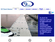 Tablet Screenshot of ez-dockmexico.com